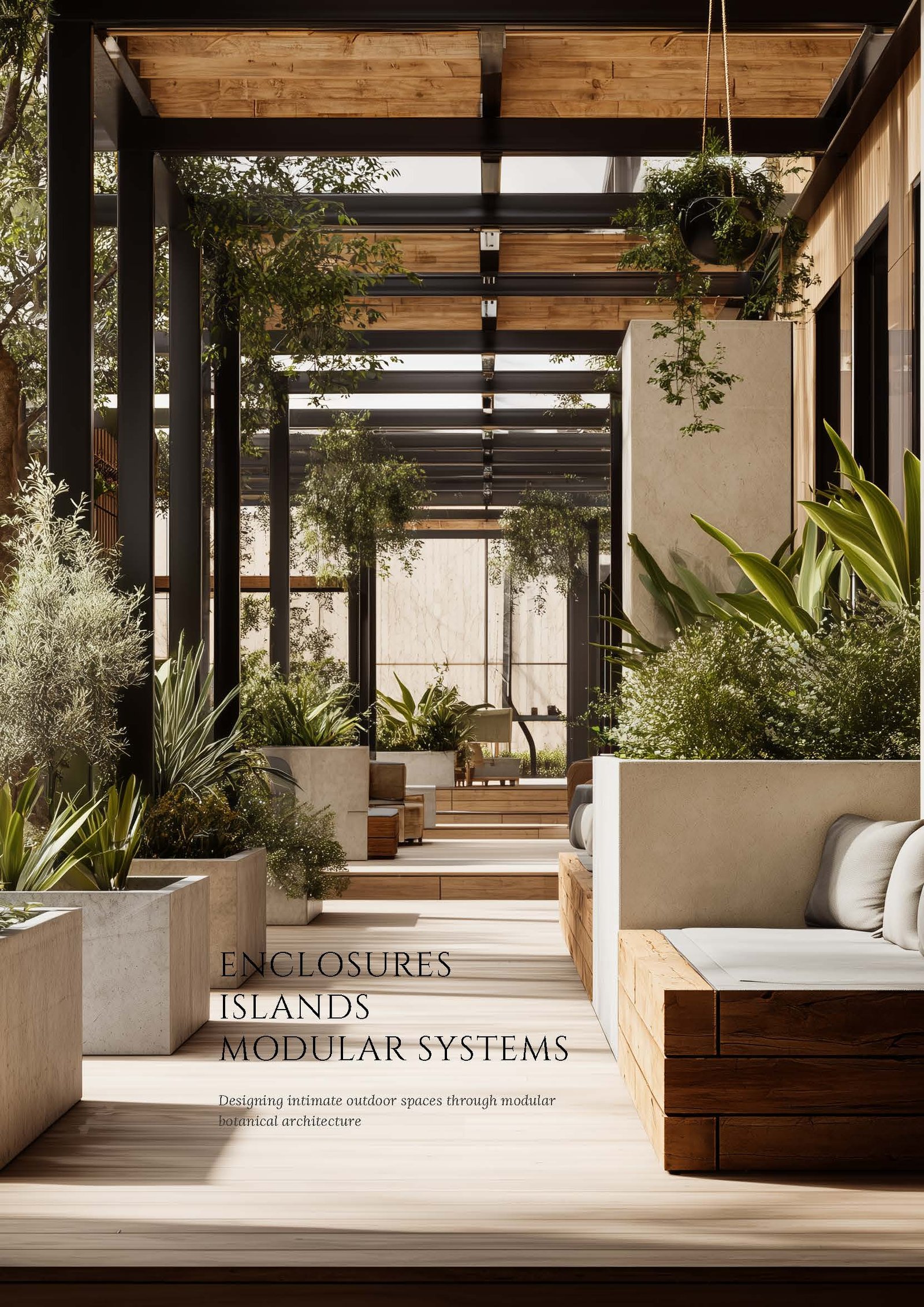 ENCLOSURES · ISLANDS · MODULAR SYSTEMS — booklet cover